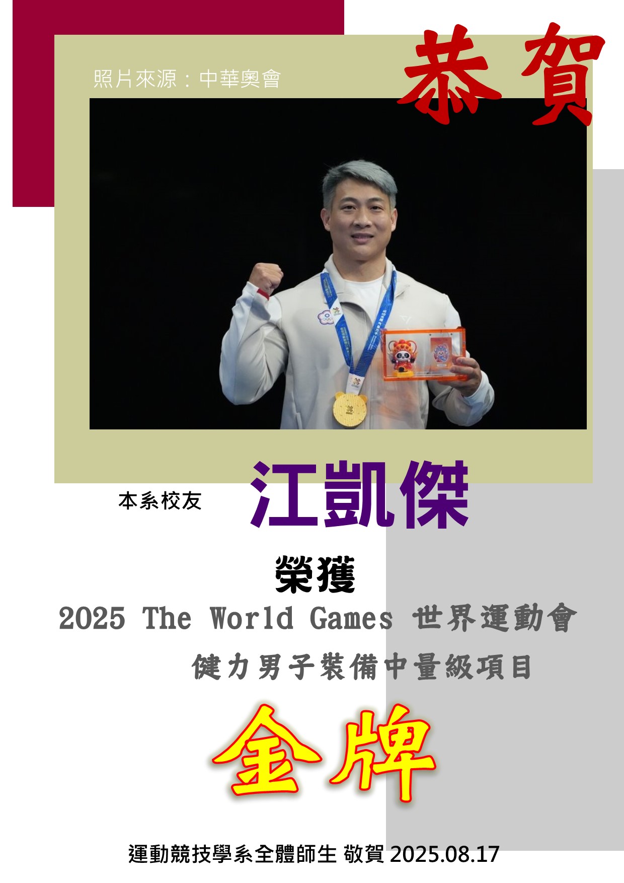 健力男子裝備中量級